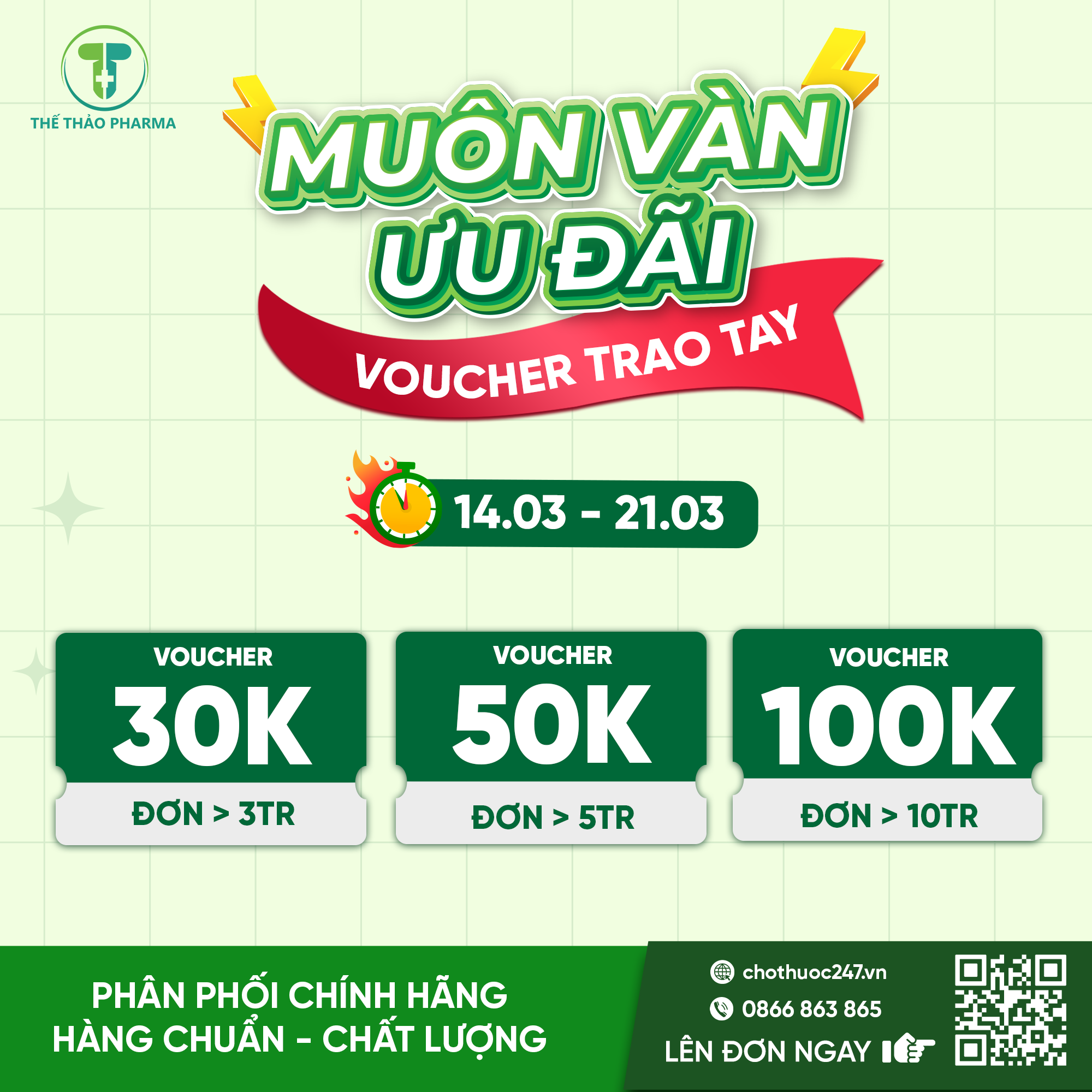 🔥 MUÔN VÀN ƯU ĐÃI – VOUCHER TRAO TAY